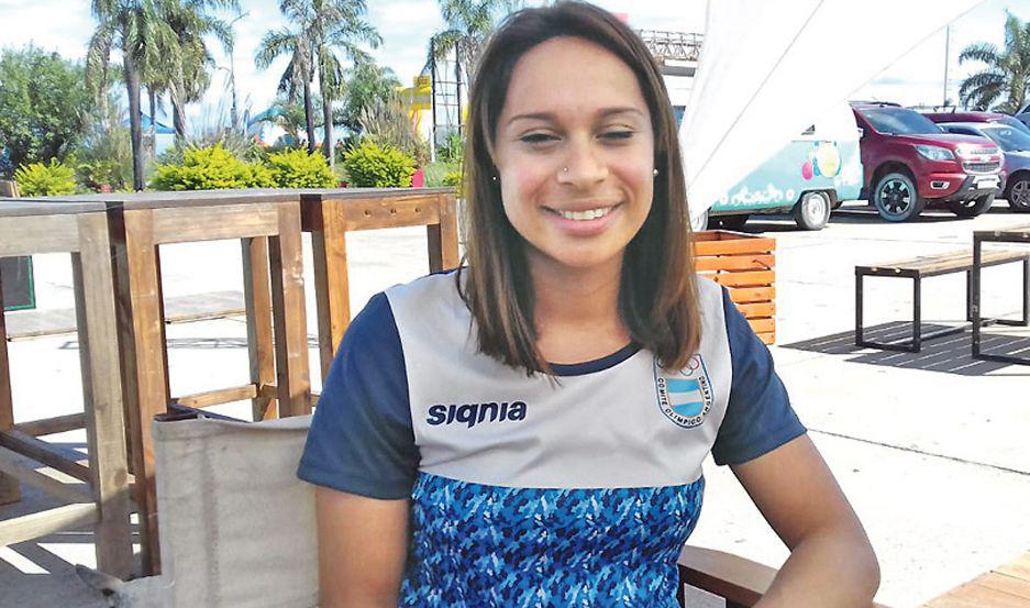 Natalia Vera una figura que disfruta del Campeonato Nacional en Las Termas