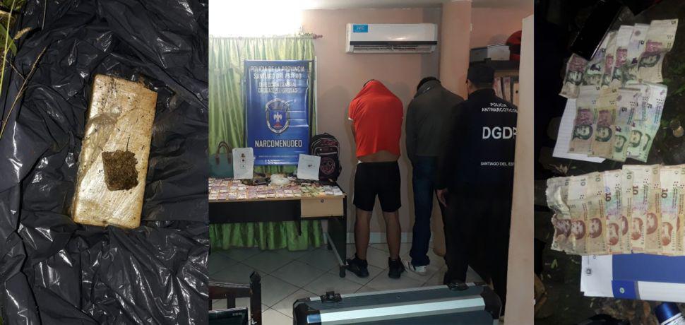 Narcomenudeo- en cinco operativos apresan a 14 personas que vendiacutean drogas