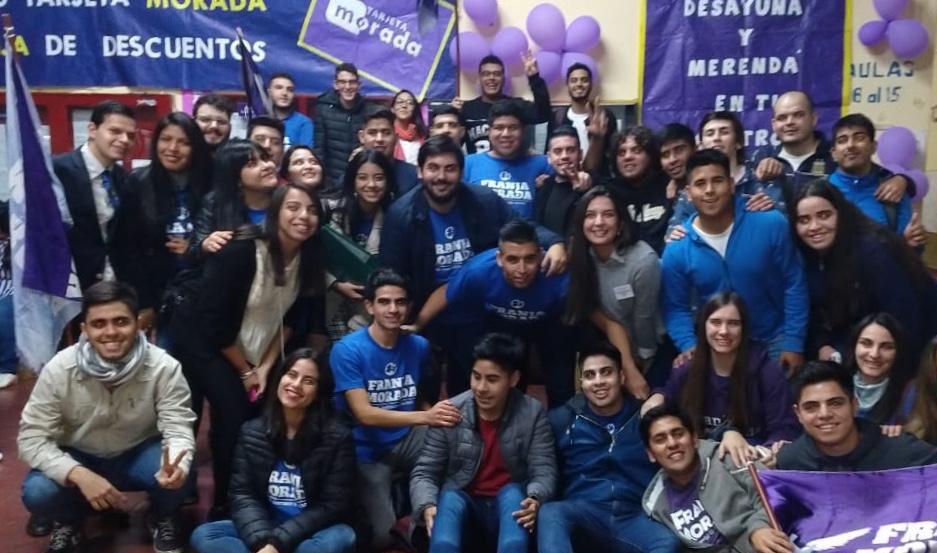 Franja Morada en la Ucse