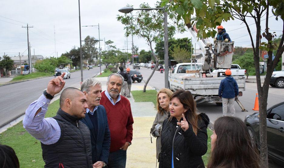 La intendente Fuentes resaltoacute el esfuerzo de los trabajadores municipales