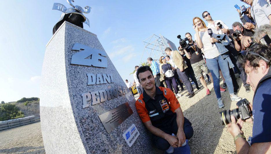 MotoGP Espantildea- Dani Pedrosa ya tiene curva