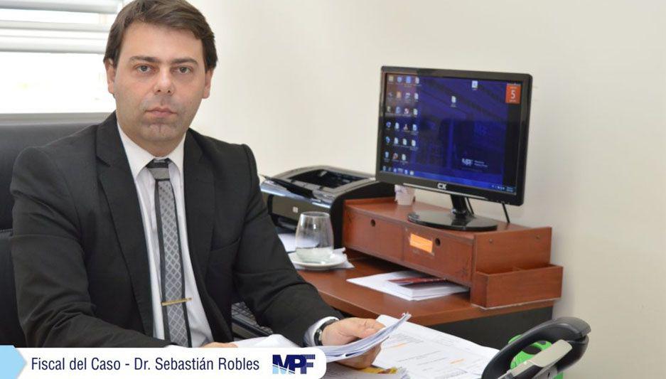 Fiscal del caso Dr Sebasti�n Robles