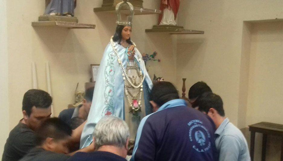 Se realizoacute la tradicional bajada de la Virgen del Valle