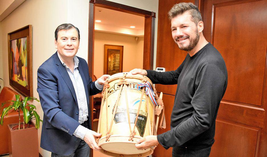 Marcelo Tinelli resaltoacute los atractivos de Las Termas y el carintildeo de los santiaguentildeos