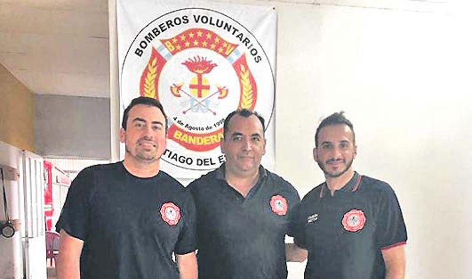Garciacutea es el nuevo presidente de la Federacioacuten de Bomberos Voluntarios de la provincia