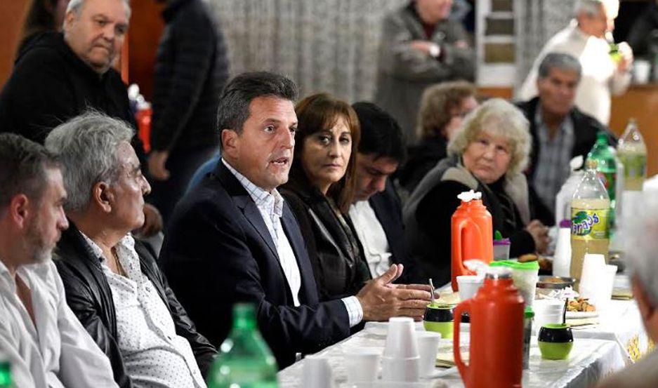 Massa- ldquoQueremos construir una Argentina sin miedo a envejecerrdquo