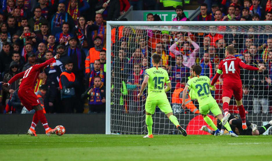 EN VIVO  Liverpool dio vuelta la serie y golea al Barcelona por 4 a 0