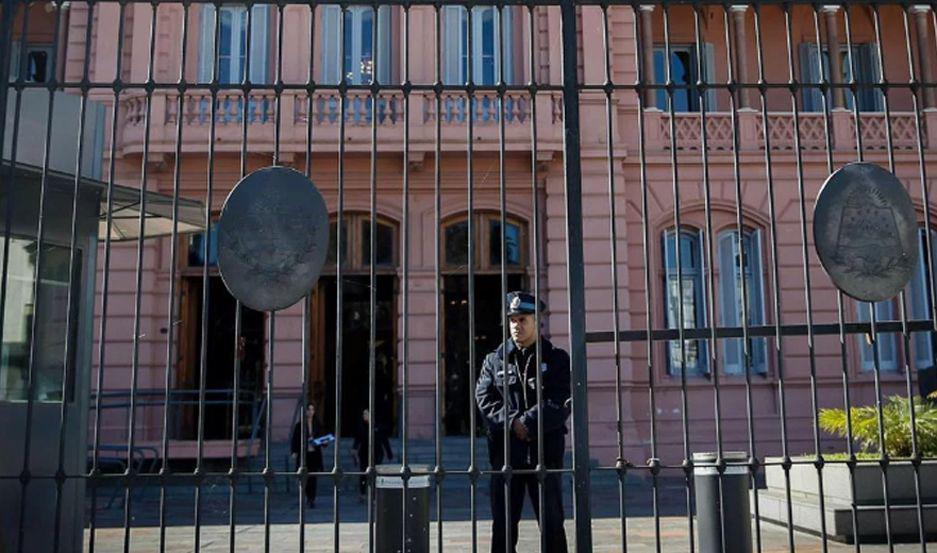 Evacuaron Casa Rosada y la Caacutemara de Diputados por amenaza de bomba