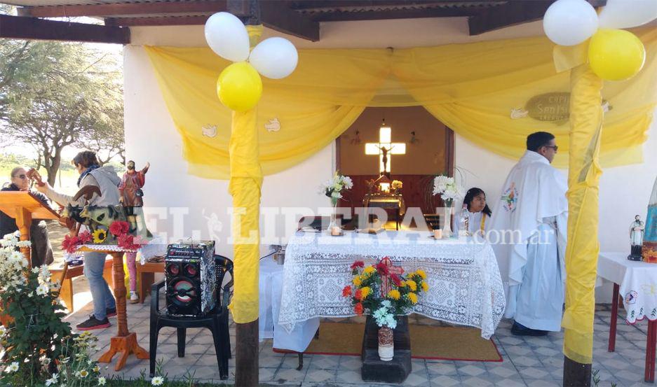 La comunidad de Colonia Dora rindió su homenaje a San Isidro Labrador