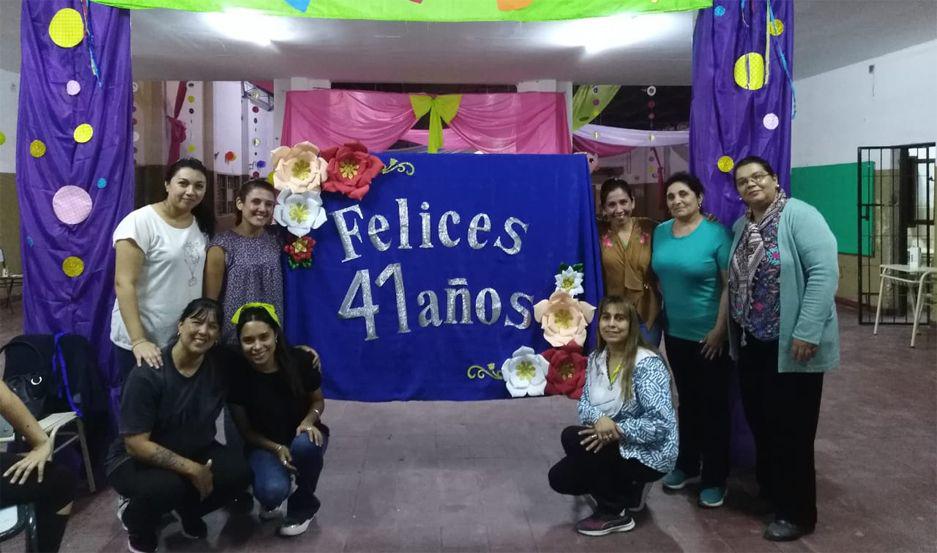 La Escuela Fuerza Aeacuterea Argentina festejoacute sus 41 antildeos