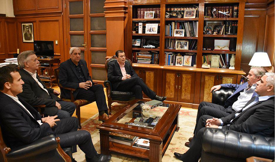 El diputado nacional Felipe Sol� visitó al gobernador Zamora