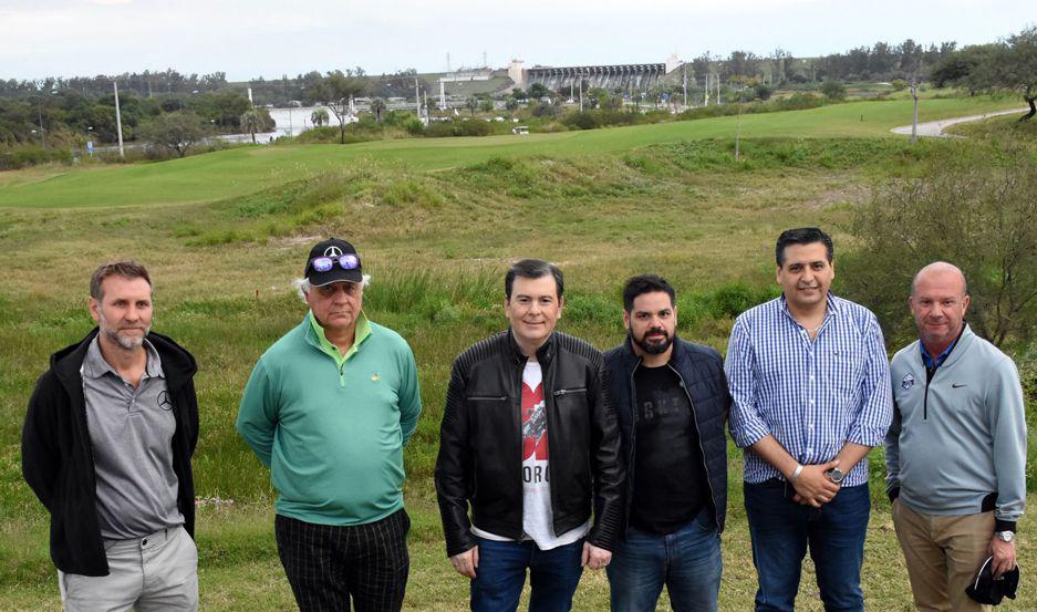 Zamora visitoacute el Termas de Riacuteo Hondo Golf Club