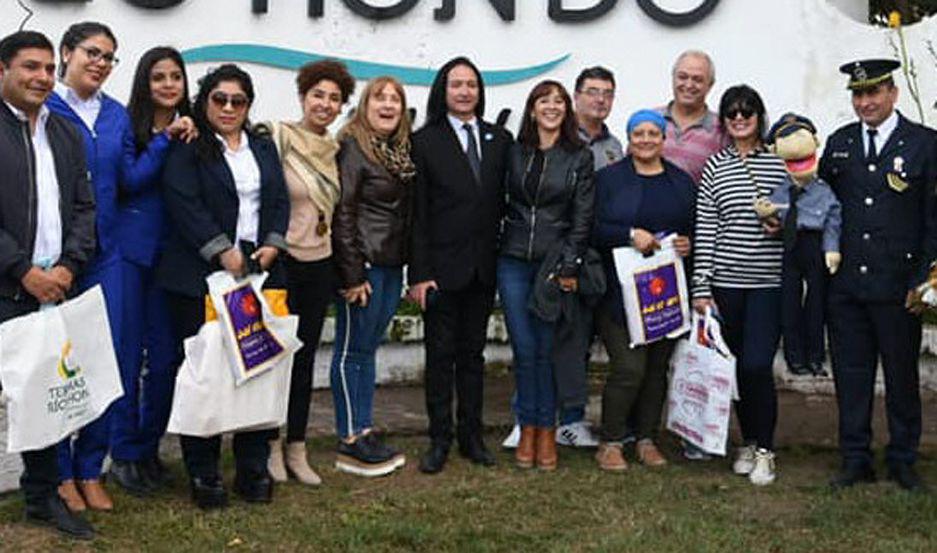 Los primeros visitantes fueron de la localidad de Humberto Primo de la provincia de Santa Fe