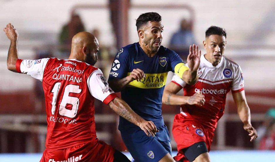 Argentinos y Boca Juniors no se sacaron ventaja en La Paternal