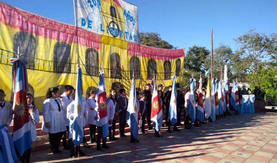 Los 209 antildeos de la Patria se festejaron en Loreto