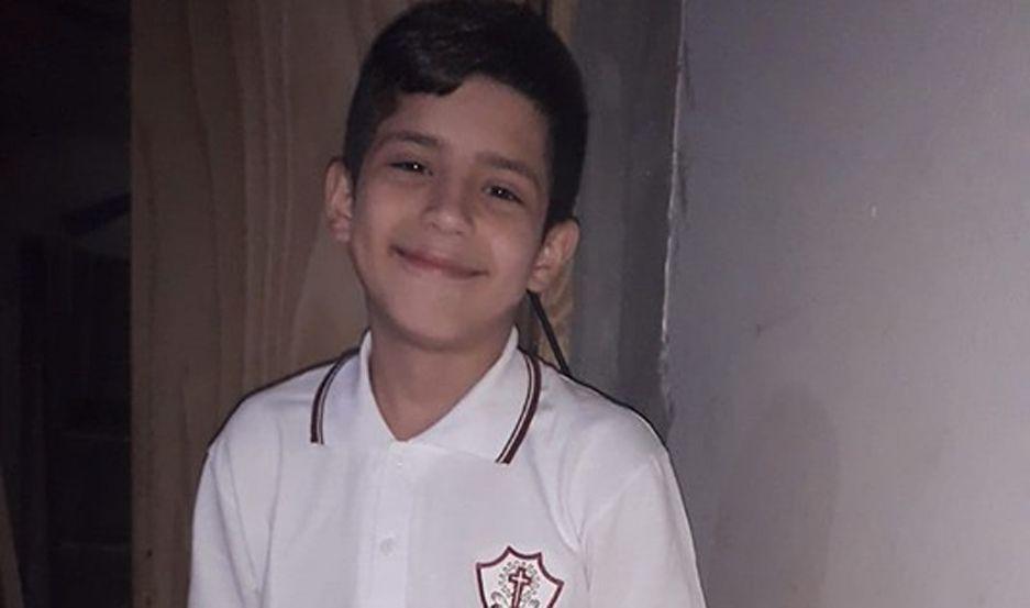 El pequentildeo Agustiacuten aparecioacute sano y salvo