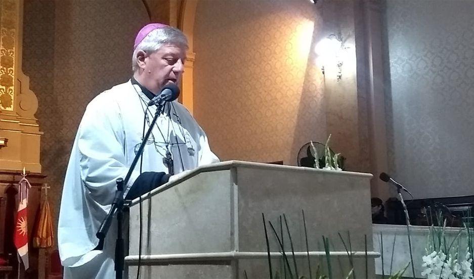 El mensaje del obispo auxiliar Martiacutenez Ossola