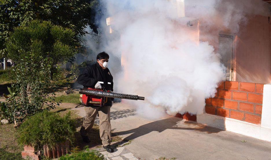 La Municipalidad continuacutea con el cronograma de fumigaciones en los barrios