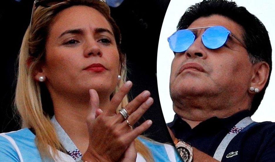 Rociacuteo Oliva volvioacute a la vida de Maradona