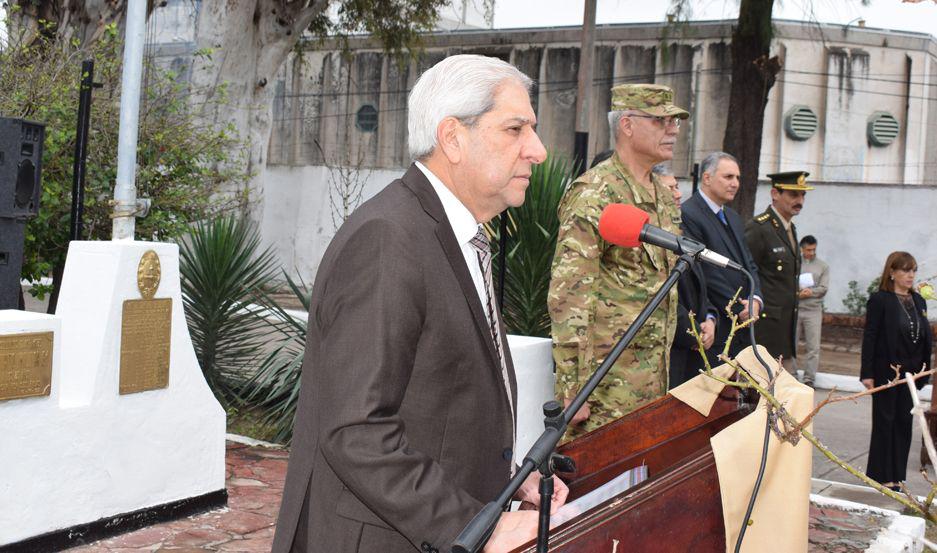 Se llevoacute a cabo el acto por los 209 antildeos del Ejeacutercito Argentino