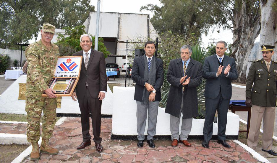 El vicegobernador presidioacute el acto por los 209 antildeos del Ejeacutercito Argentino