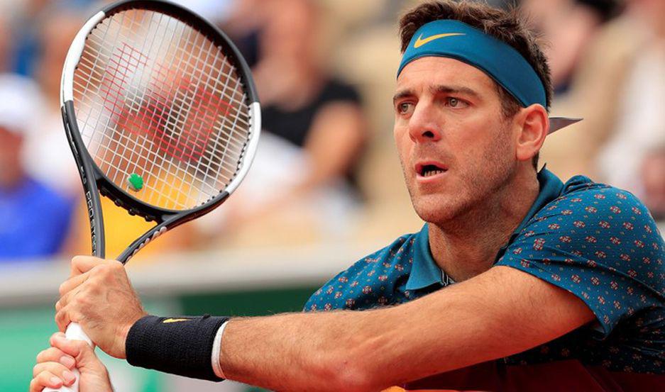 Del Potro sufrioacute maacutes de la cuenta pero avanzoacute a la tercera ronda