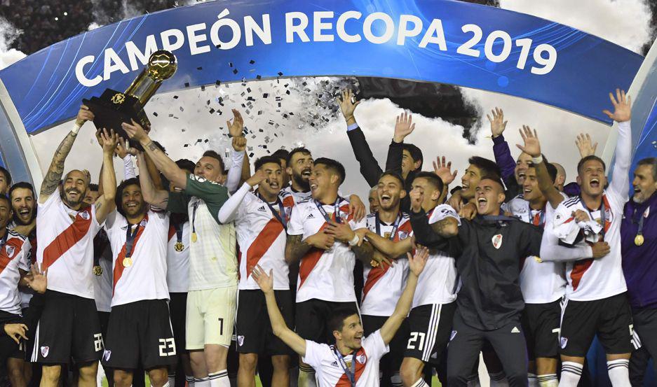 River conquistoacute la Recopa Sudamericana