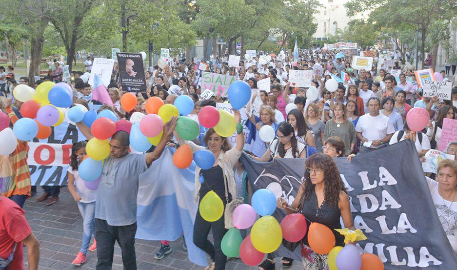 Convocan a las familias de nuestra ciudad a marchar en defensa de las dos vidas