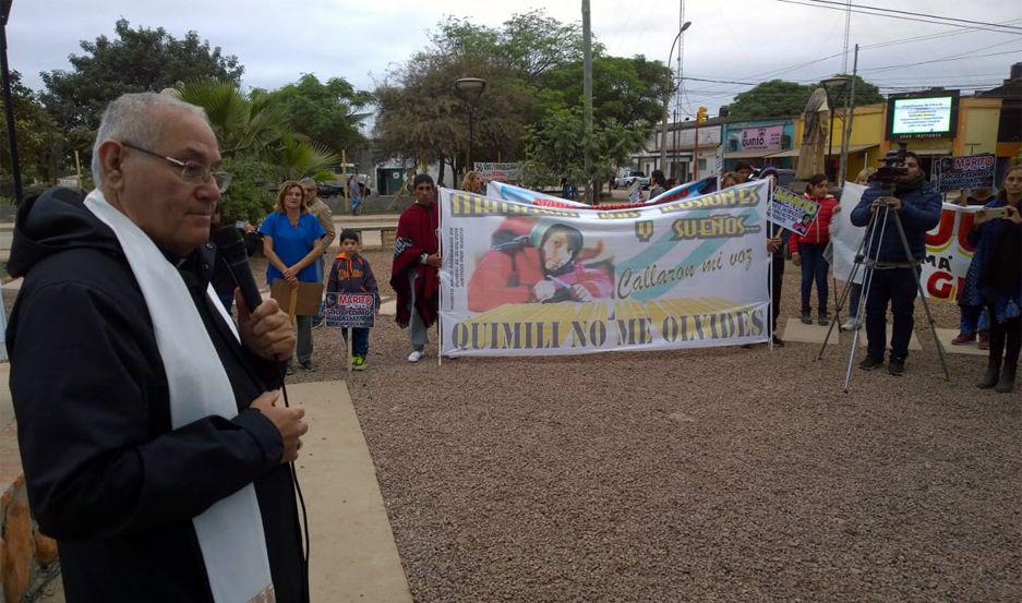Melitoacuten Chaacutevez estuvo presente en la caminata por Marito Salto