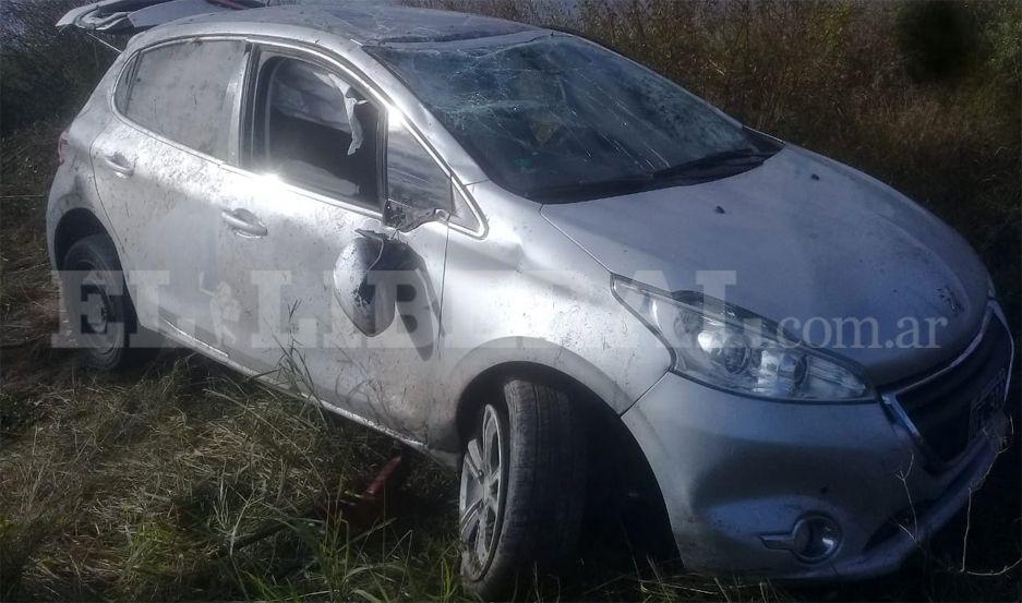 Así quedó el automóvil