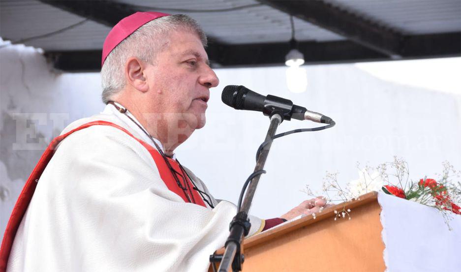 Las palabras del monsentildeor Enrique Martiacutenez Ossola en Mailiacuten