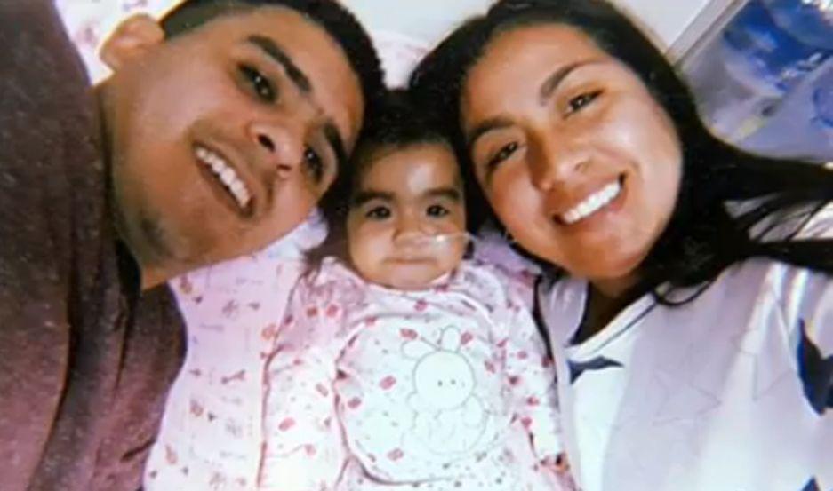 Dolor por la muerte de Ana Victoria la beba que padeciacutea Siacutendrome de Pompe