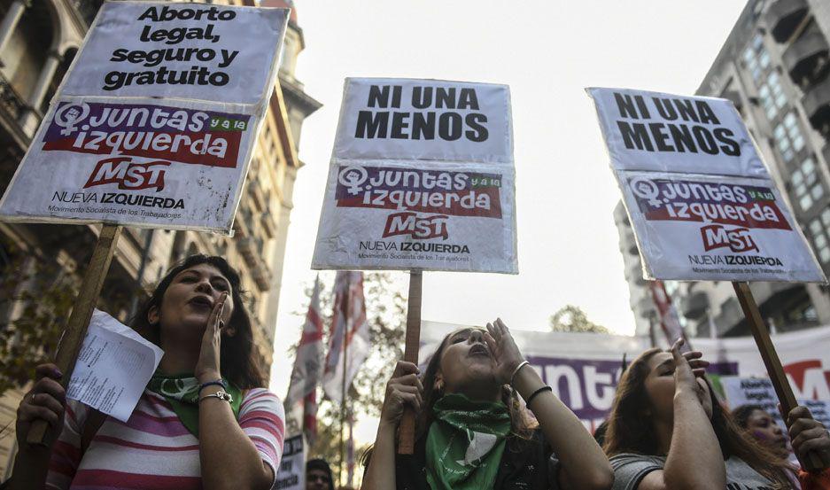 Mujeres se convocan en una nueva marcha de Ni Una Menos