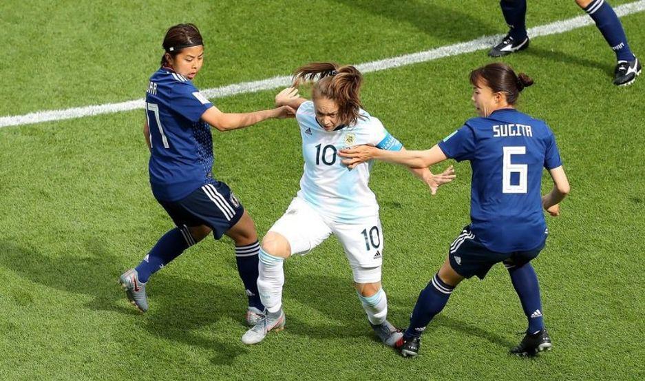Argentina empatoacute con Japoacuten en su debut en el torneo