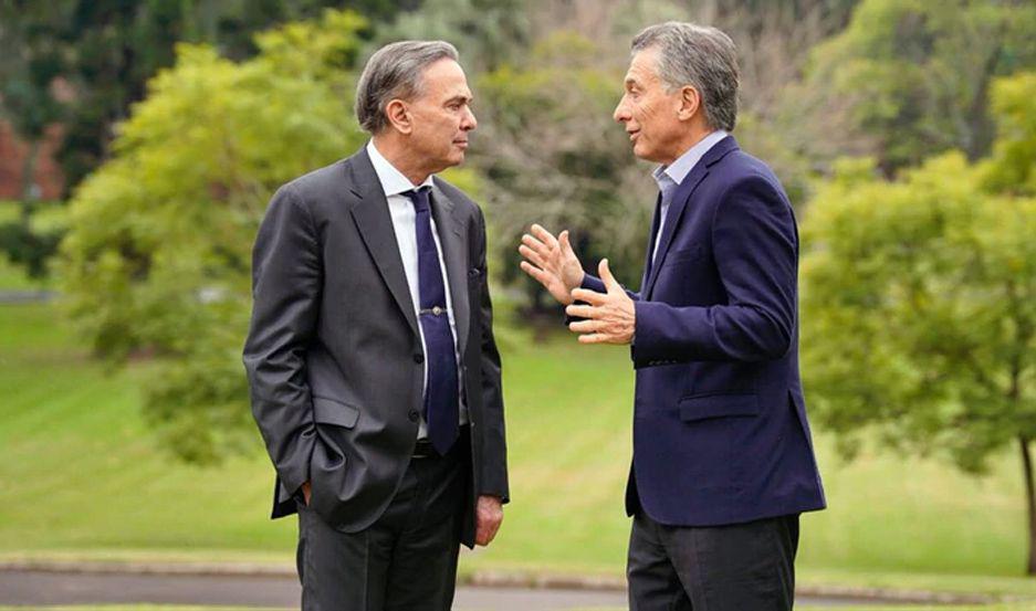 Macri y Pichetto se tomaron la primera foto como candidatos