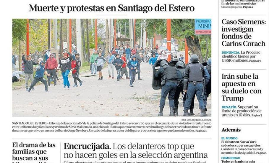 La muerte de Silvia Maldonado se reflejoacute en los medios nacionales