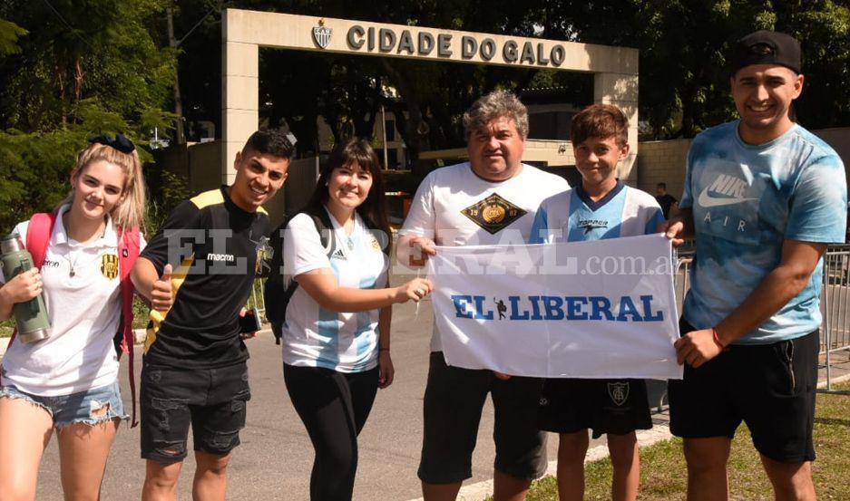 EL LIBERAL en Brasil- los hinchas incondicionales con la Seleccioacuten