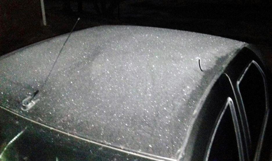 Choya tuvo un amanecer blanco