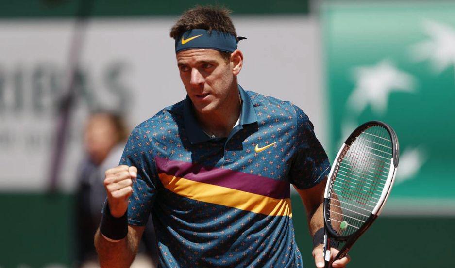 Del Potro derrotoacute a Shapovalov en Queens