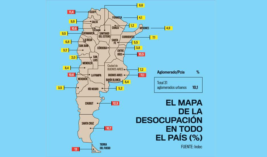 La desocupacioacuten afecta a 13 millones de personas  pero hay 55 millones con problemas de empleo