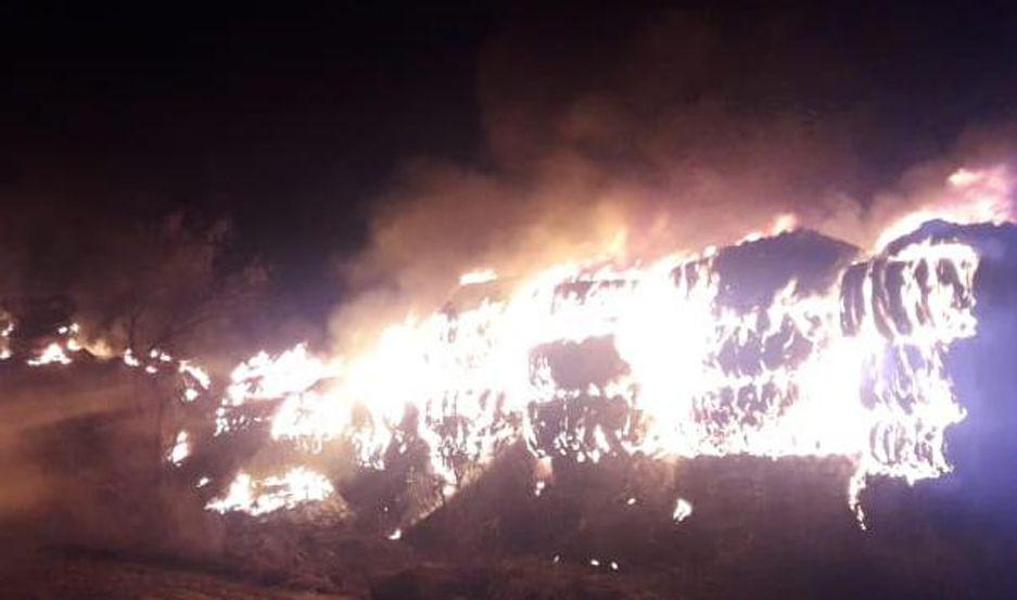 Friacuteas- investigan si fue intencional un incendio en el Club de Cazadores