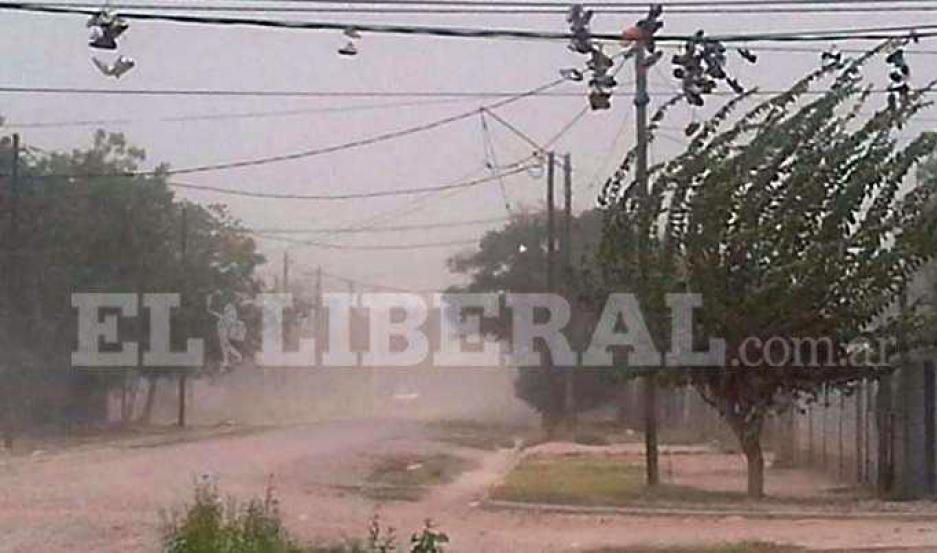 Santiago del Estero bajo alerta por vientos fuertes