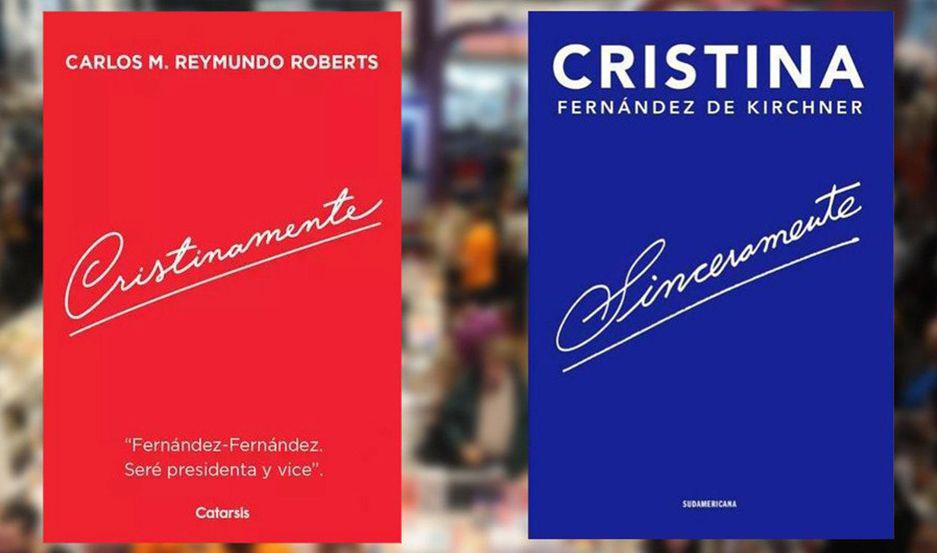 Sinceramente y su parodia Cristinamente encabezan el ranking de los libros maacutes vendidos