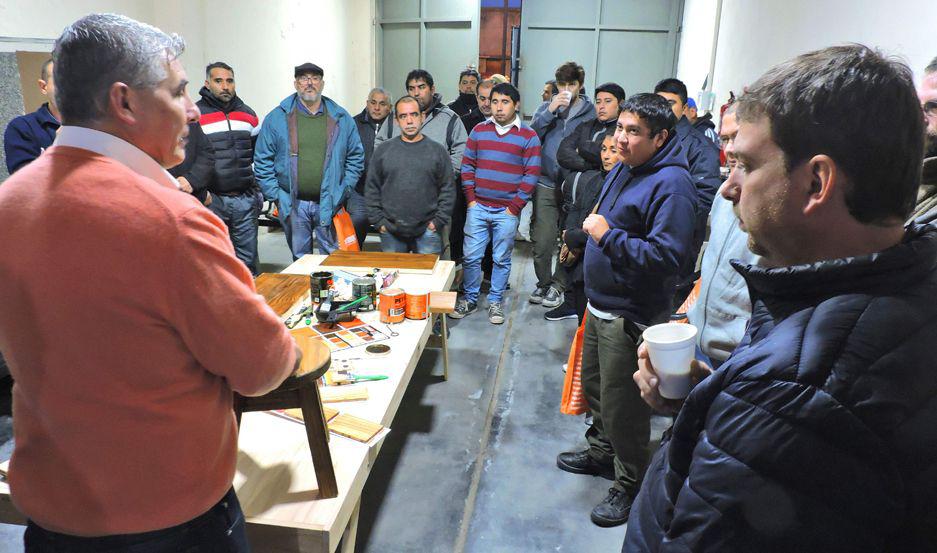 Calificaron de exitoso el curso de Sistemas de Pintado