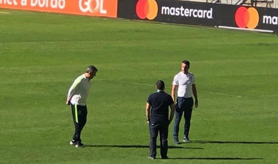 El estado del ceacutesped preocupa de cara a Argentina - Brasil