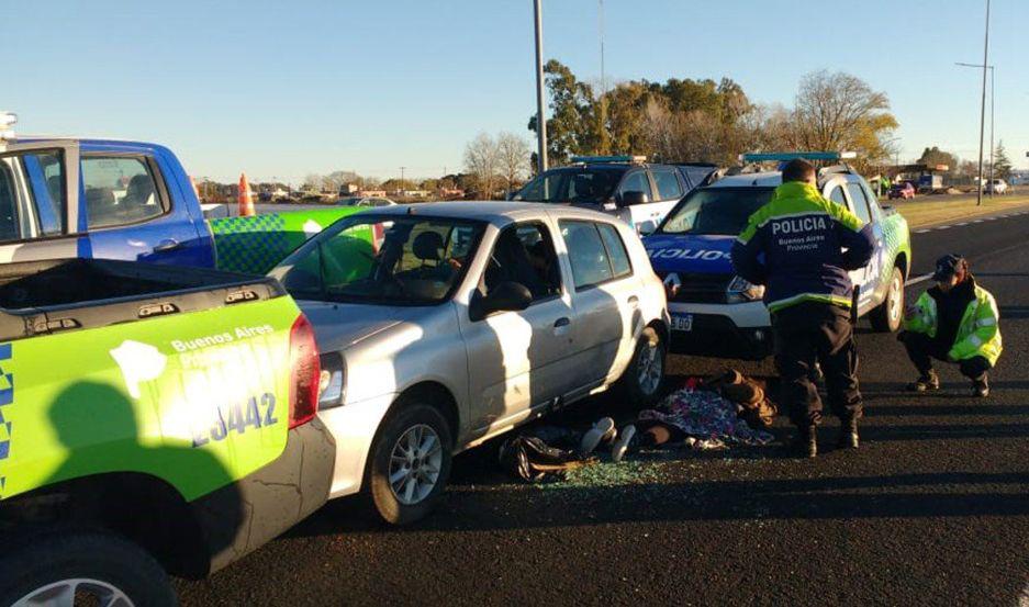 Condujo 30 km a contramano para huir de un control