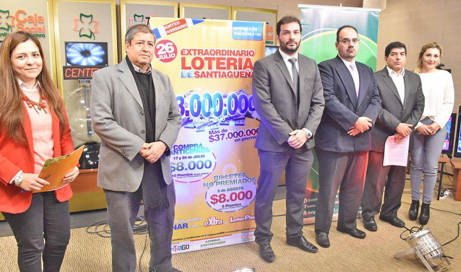 La Caja Social anuncioacute un sorteo extraordinario de Loteriacutea Santiaguentildea