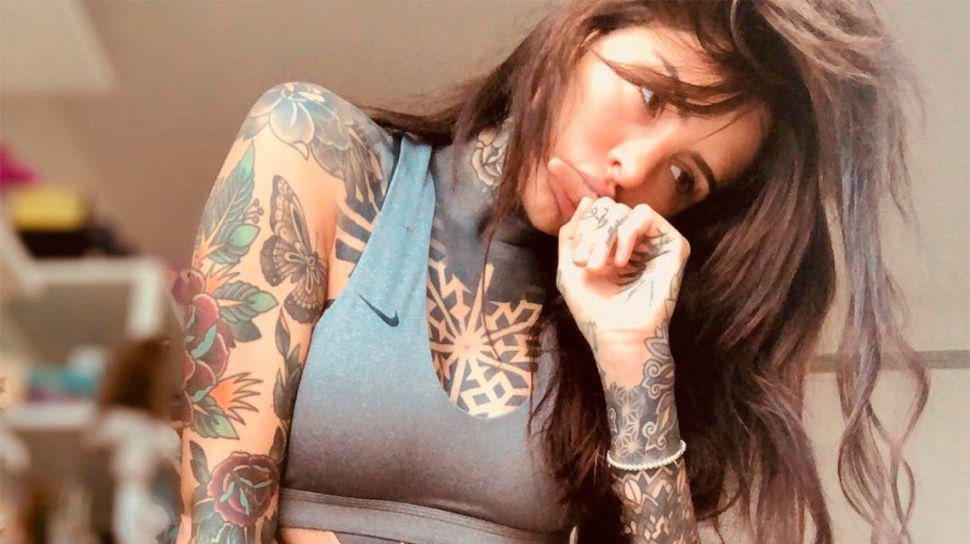 El infartante desnudo de Cande Tinelli que sorprendioacute a Instagram