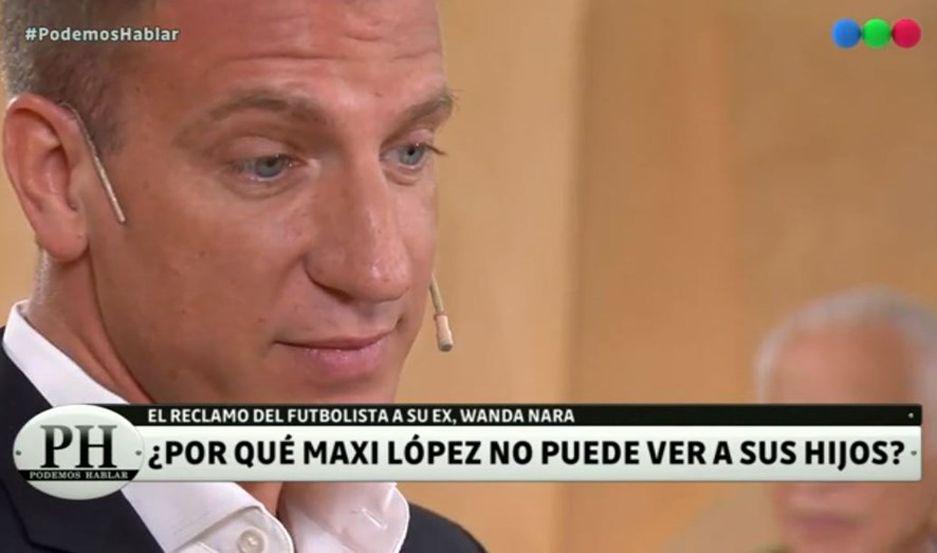 VIDEO  Maxi Loacutepez reveloacute por queacute no puede ver a sus hijos