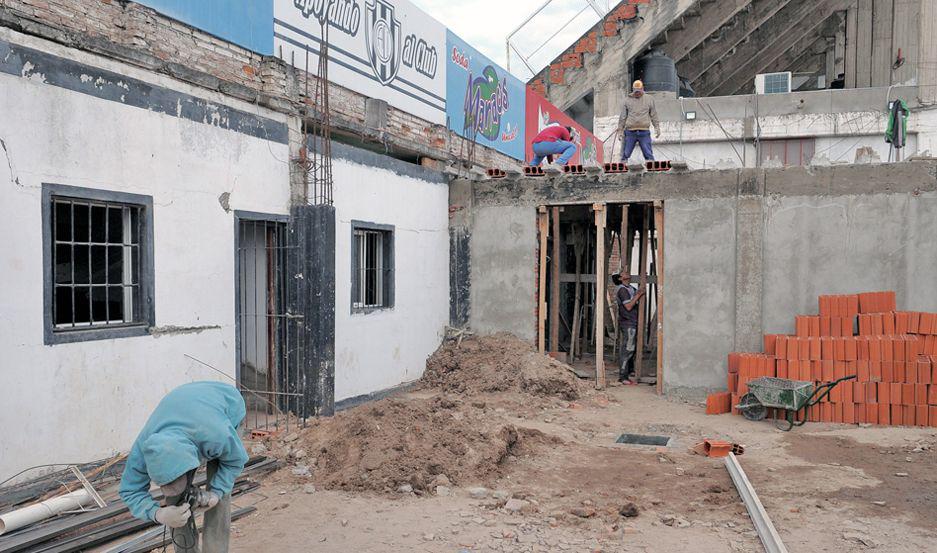 Las obras continuacutean a buen ritmo para satisfacer las exigencias de Superliga